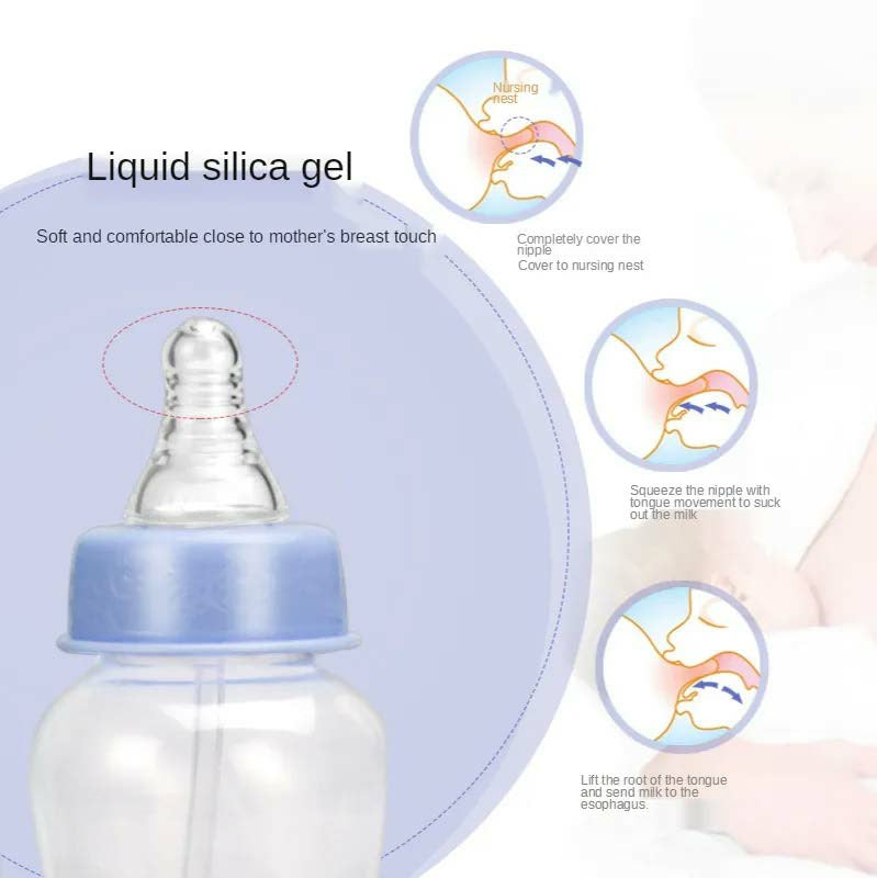 BABYDISE natural flow 280 ml milk bottle with handles